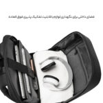 کوله پشتی لپ تاپ بنج مدل 7517 مناسب برای لپ تاپ 16 تا 17 اینچی