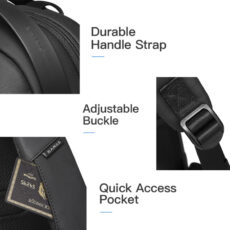 کوله پشتی لپ تاپ بنج مدل BN-7261 مناسب برای لپ تاپ 13 تا 15 اینچی