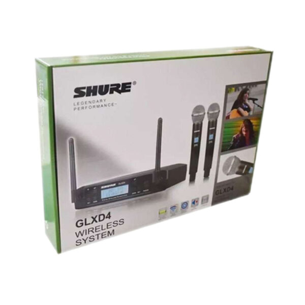 میکروفن بی سیم 2 کانال مدل شور GLXD4