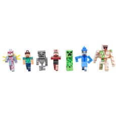 اکشن فیگور مدل ماینکرفت کد 01 مجموعه 15 عددی