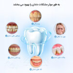 دستگاه شست و شو و جرم گیر دندان برقی مدل IPX7