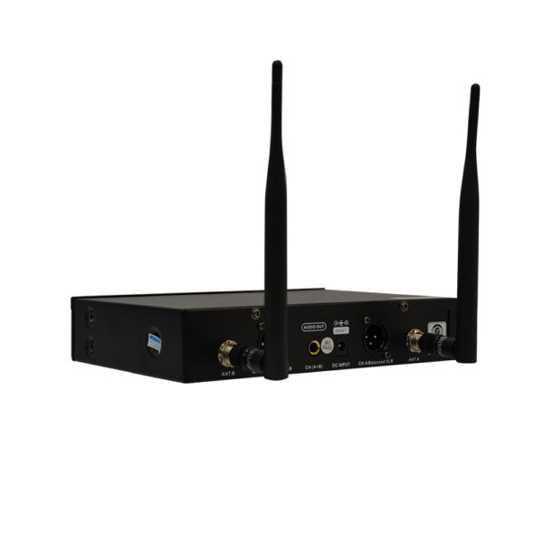 ست میکروفن بیسیم 2 کانال یقه ای و دستی زیکو مدل UH600HC