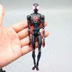 اکشن فیگور بندای مدل اسپایدرمن مایلز مورالس طرح Spiderman Miles Morales SHFiguarts