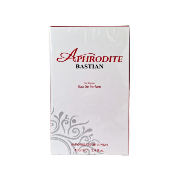 ادوپرفیوم زنانه باستیان مدل Aphrodite با رایحه گل و خنک حجم 100 میلی‌لیتر