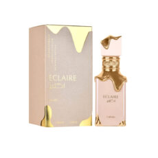 ادوپرفیوم زنانه لطافه مدل اکلایر سفید بارایحه شیرین حجم ۱۰۰ میلی لیتر