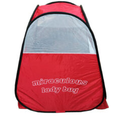 چادر بازی کودک مدل دختر کفش دوزکی خال دار