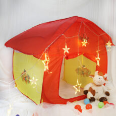 چادر بازی کودک مدل شیروانی بزرگ طرح سگهای نگهبان