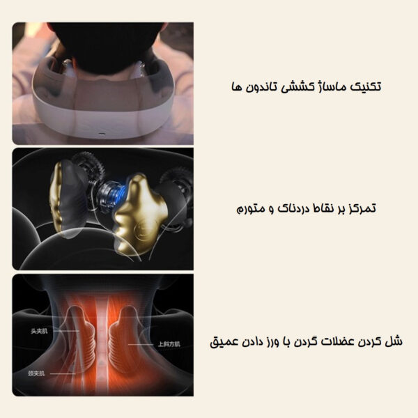 ماساژور گردن اس کا جی مدل N5-3