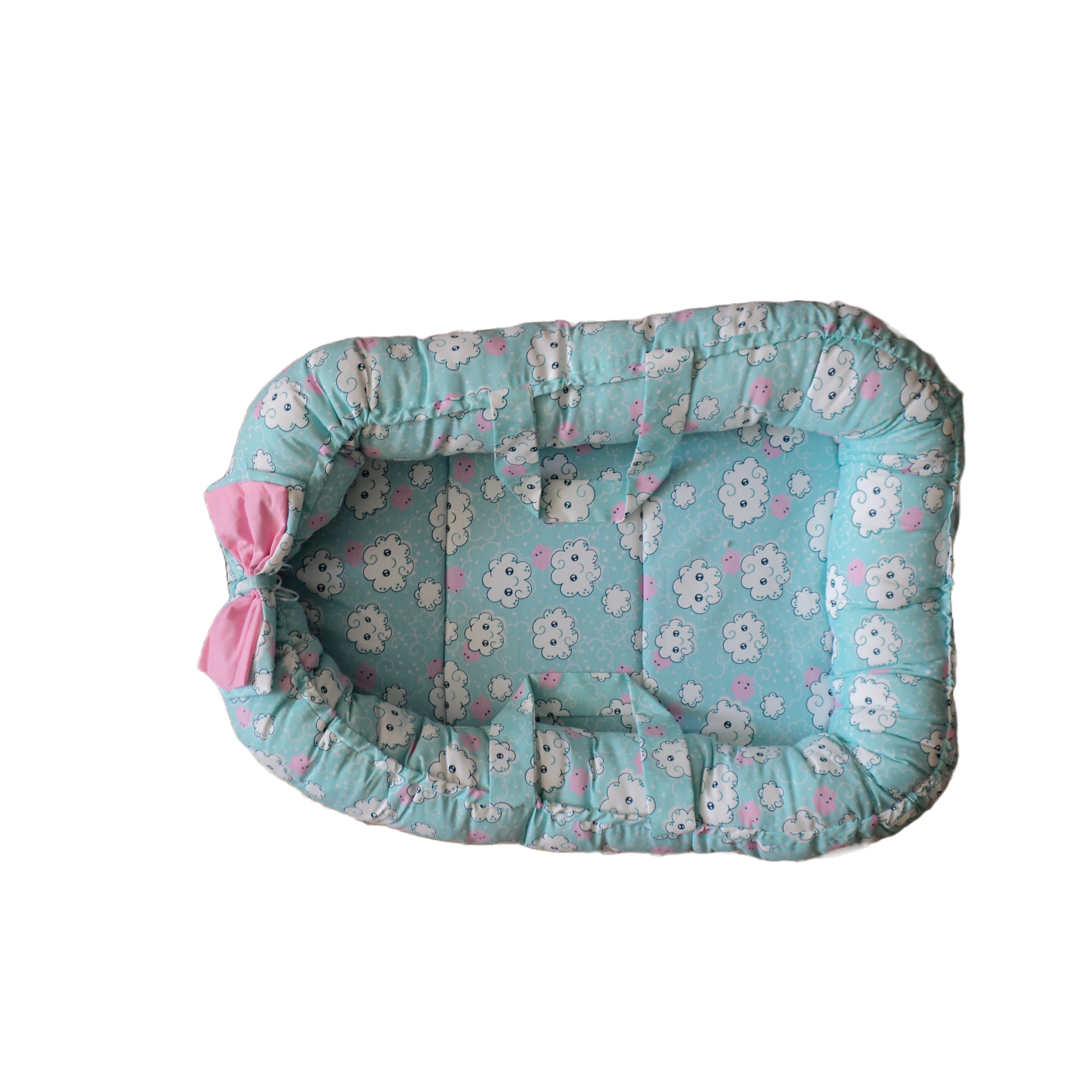 آغوشی طرح ابر مدل 14015 به همراه ساک حمل نوزاد