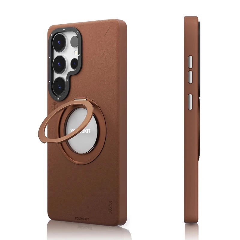 کاور یانگ کیت مدل Leather 360 مناسب برای گوشی موبایل سامسونگ Galaxy S24 ultra