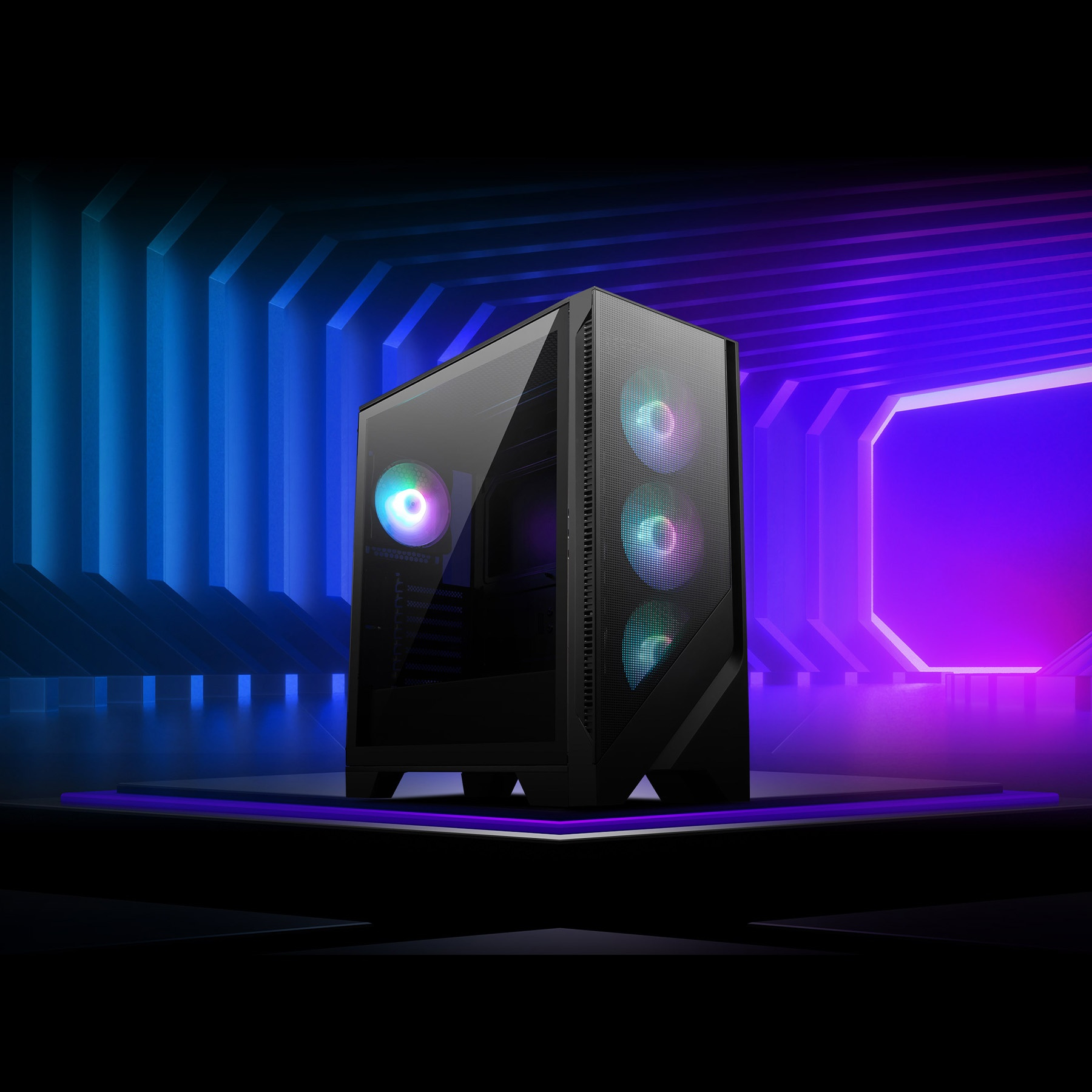 کیس کامپیوتر ام اس آی مدل MAG FORGE 320R AIRFLOW