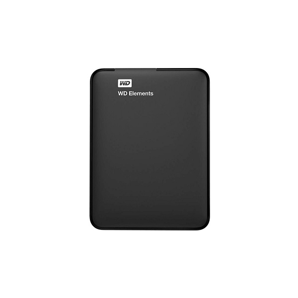 هارد اکسترنال وسترن دیجیتال مدل Elements ظرفیت یک ترابایت دارای رابط USB Type-A 3.2