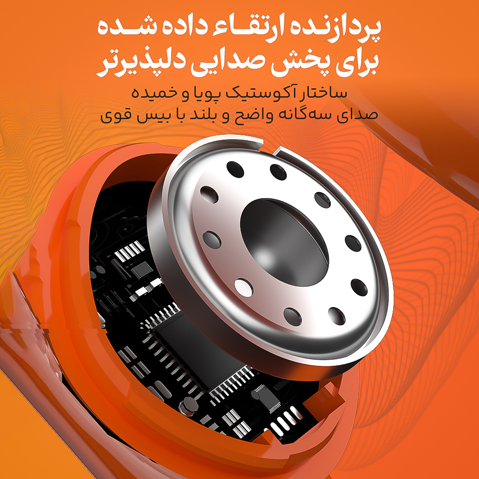 هدفون بلوتوثی مدل HW͏80