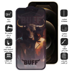 محافظ صفحه نمایش بوف مدل Crystal Pro-G مناسب برای گوشی موبایل اپل iPhone 12 Pro Max