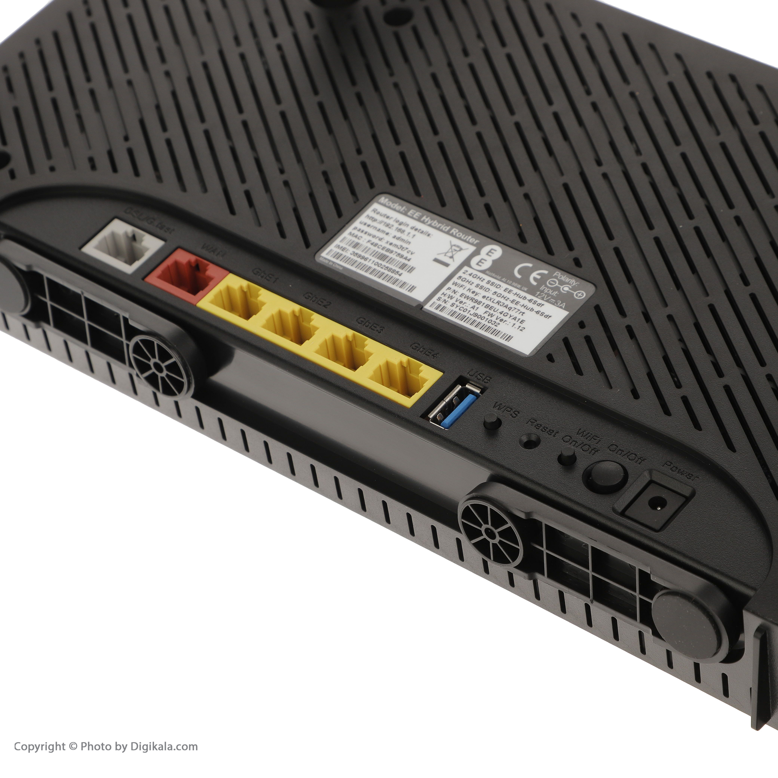 مودم 4.5G ای ای مدل HYBRID ROUTER به همراه 15 گیگابایت اینترنت 3 ماهه