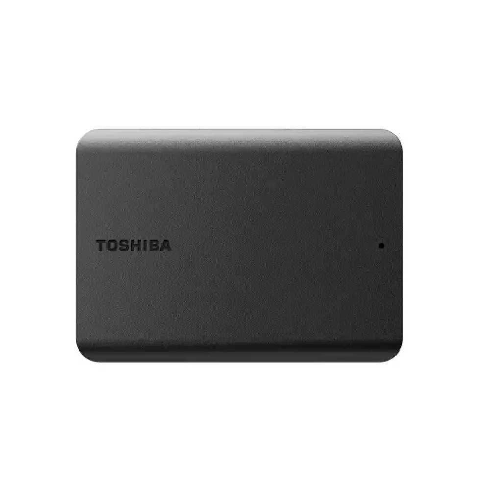 هارد اکسترنال توشیبا مدل Canvio Basics ظرفیت دو ترابایت دارای رابط USB Type-A 3.2