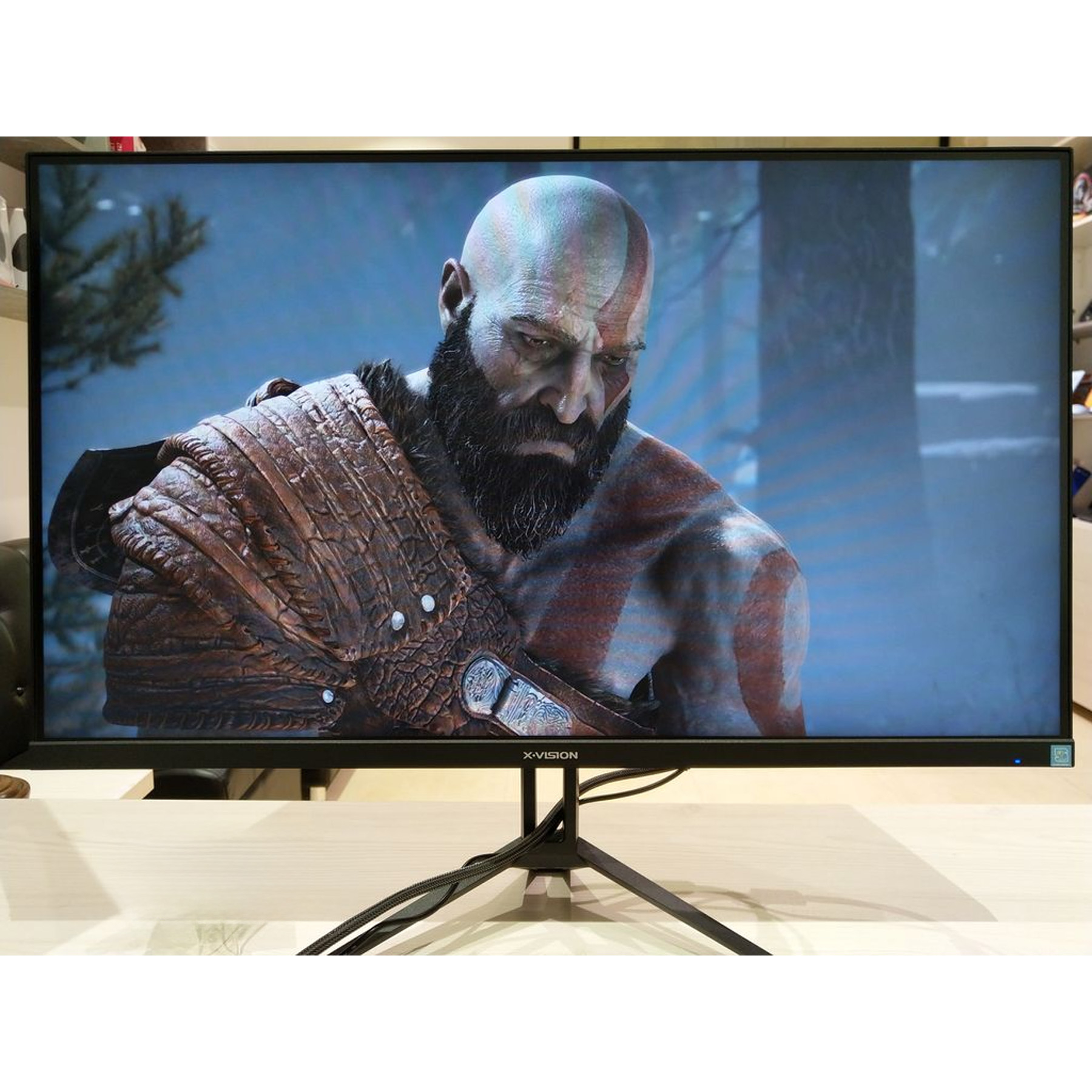 مانیتور 27 اینچ ایکس ویژن مدل XS2750H، رزولوشن FullHD، پنل IPS، نرخ بروزرسانی 75 هرتز، با نسبت تصویر 16:9، دارای پورت HDMI و VGA