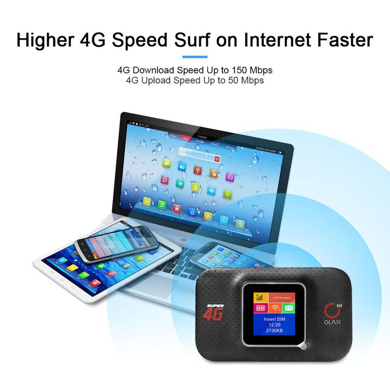 مودم 4G LTE قابل حمل  اولاکس مدل MF982