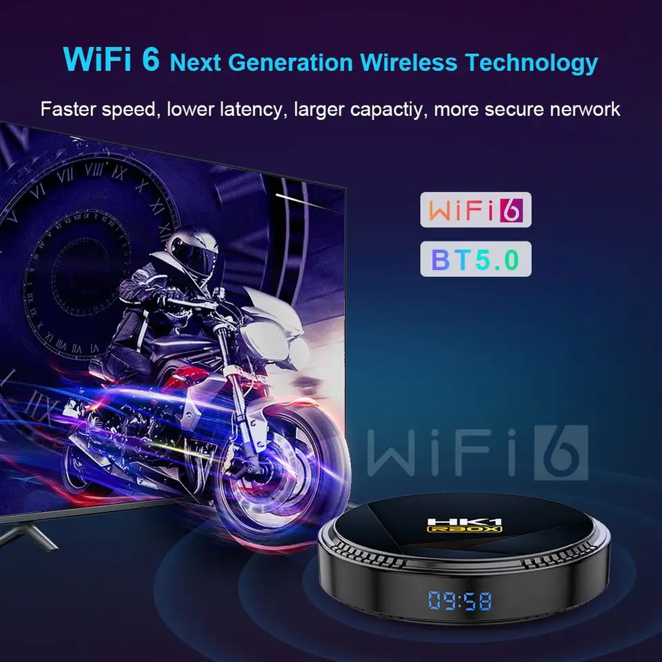 اندروید باکس اچکا 1 مدل RBOX H8 حافظه 128گیگ