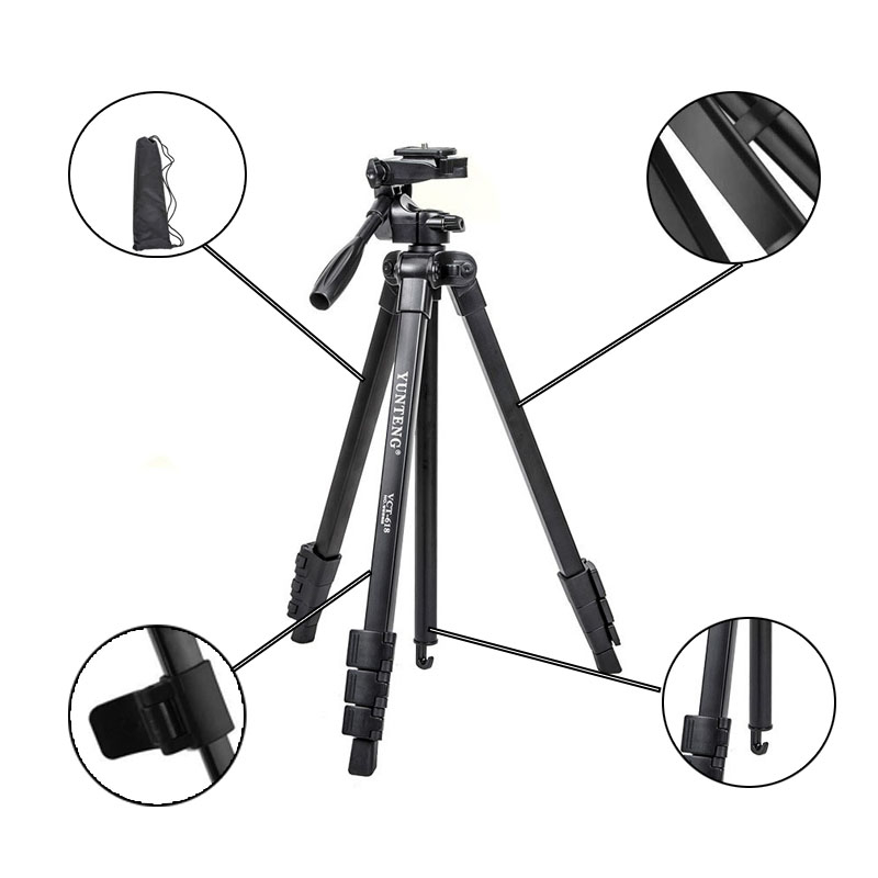 سه پایه نگهدارنده گوشی موبایل یانتنگ مدل VCT-618