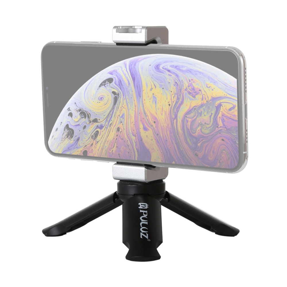 سه پایه نگهدارنده گوشی موبایل پلوز مدل Aluminum Alloy Clamp