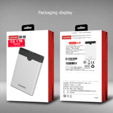 هارد دیسک اکسترنال لنوو مدل f309 /03 ظرفیت یک ترابایت