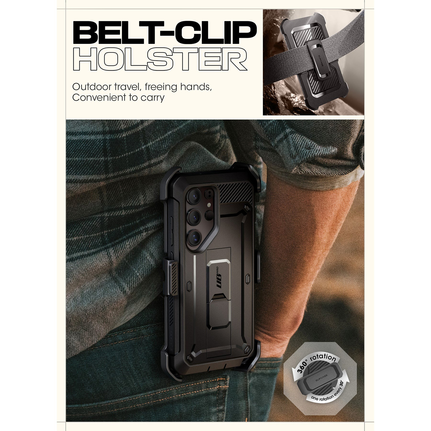 کاور ساپ کیس مدل Unicorn Beetle PRO Rugged مناسب برای گوشی موبایل سامسونگ Galaxy S25 Ultra
