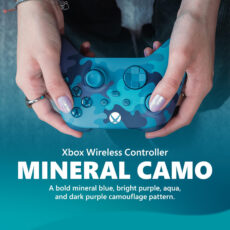 دسته بازی ایکس باکس مدل Mineral Camo
