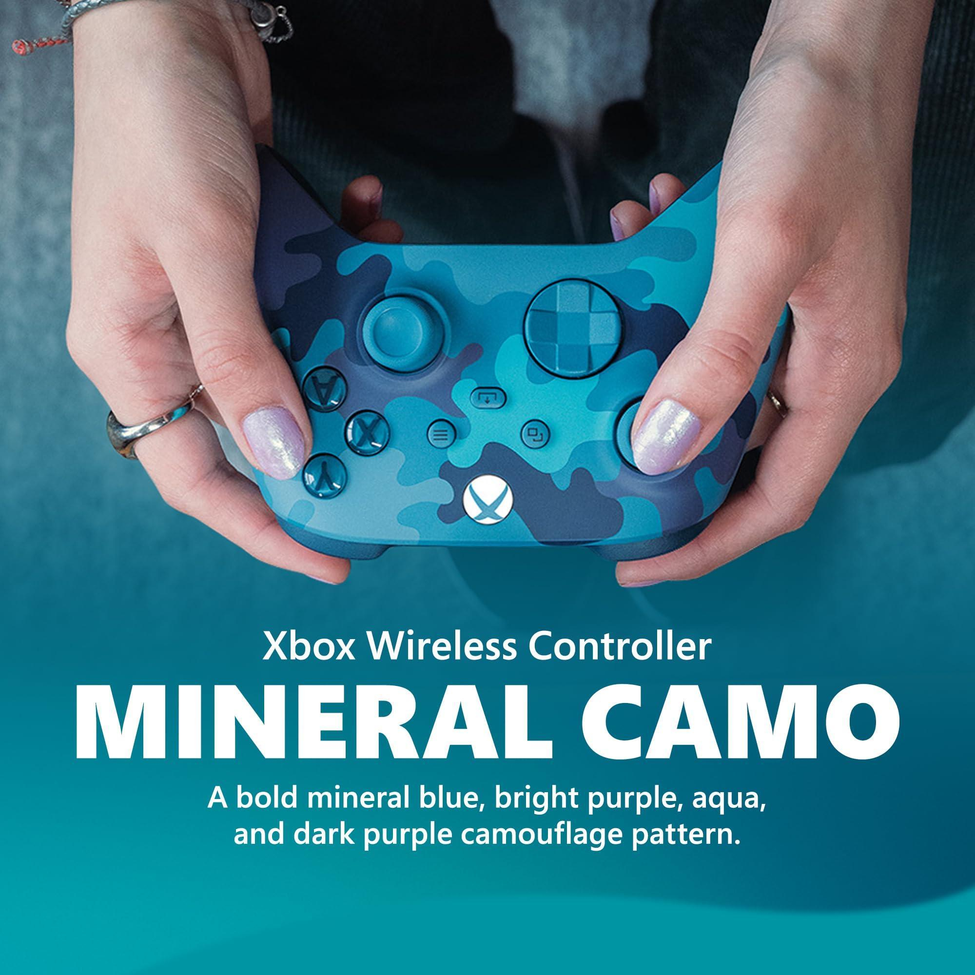دسته بازی ایکس باکس مدل Mineral Camo