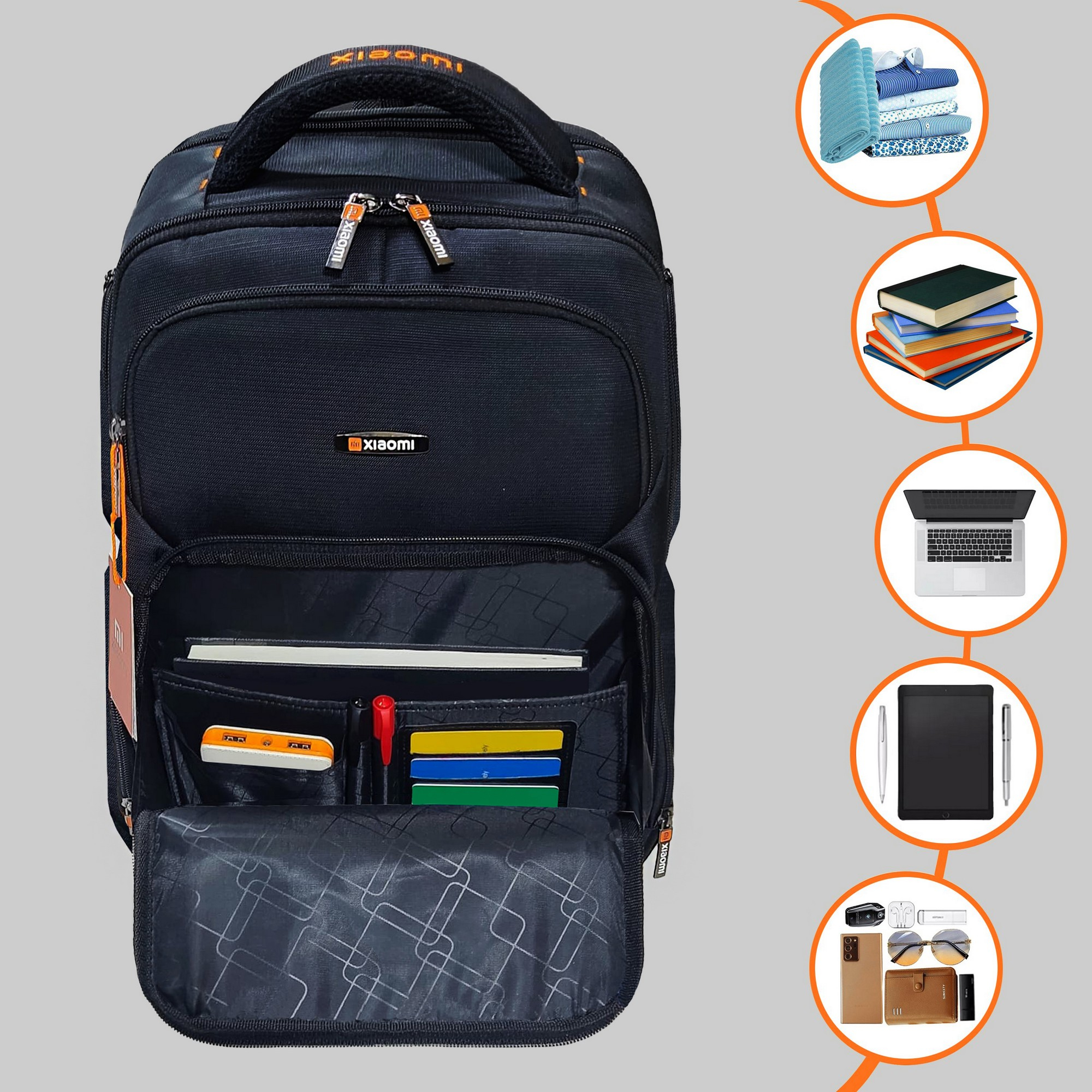 کوله پشتی لپ تاپ شیائومی مدل SU7 V1 مناسب برای لپ تاپ تا 16 اینچ