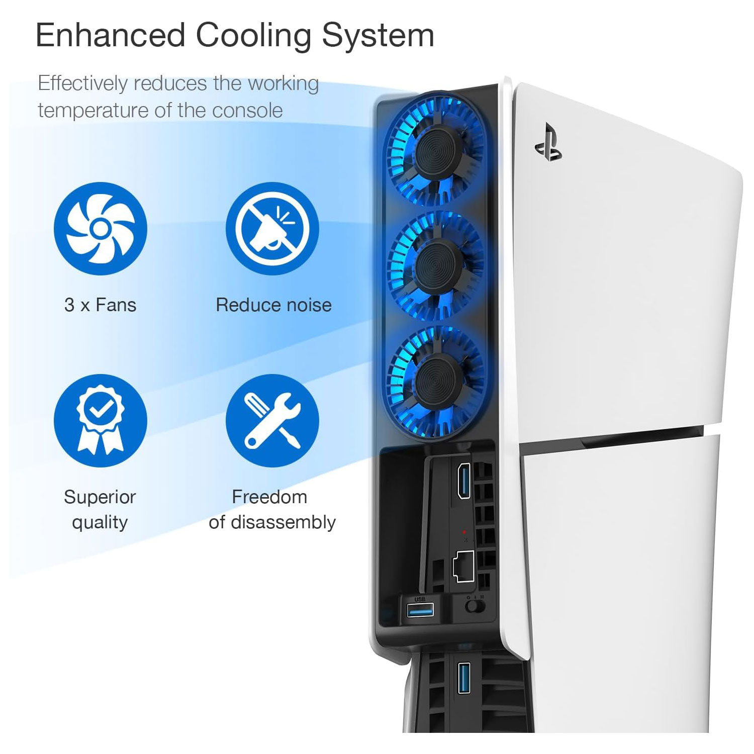خنک کننده پلی استیشن 5 مدل IINE L960