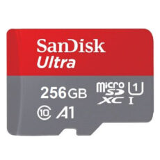 کارت حافظه microSDXC سن دیسک مدل Ultra A1 کلاس 10 استاندارد UHS-I سرعت 120MBps ظرفیت 256 گیگابایت