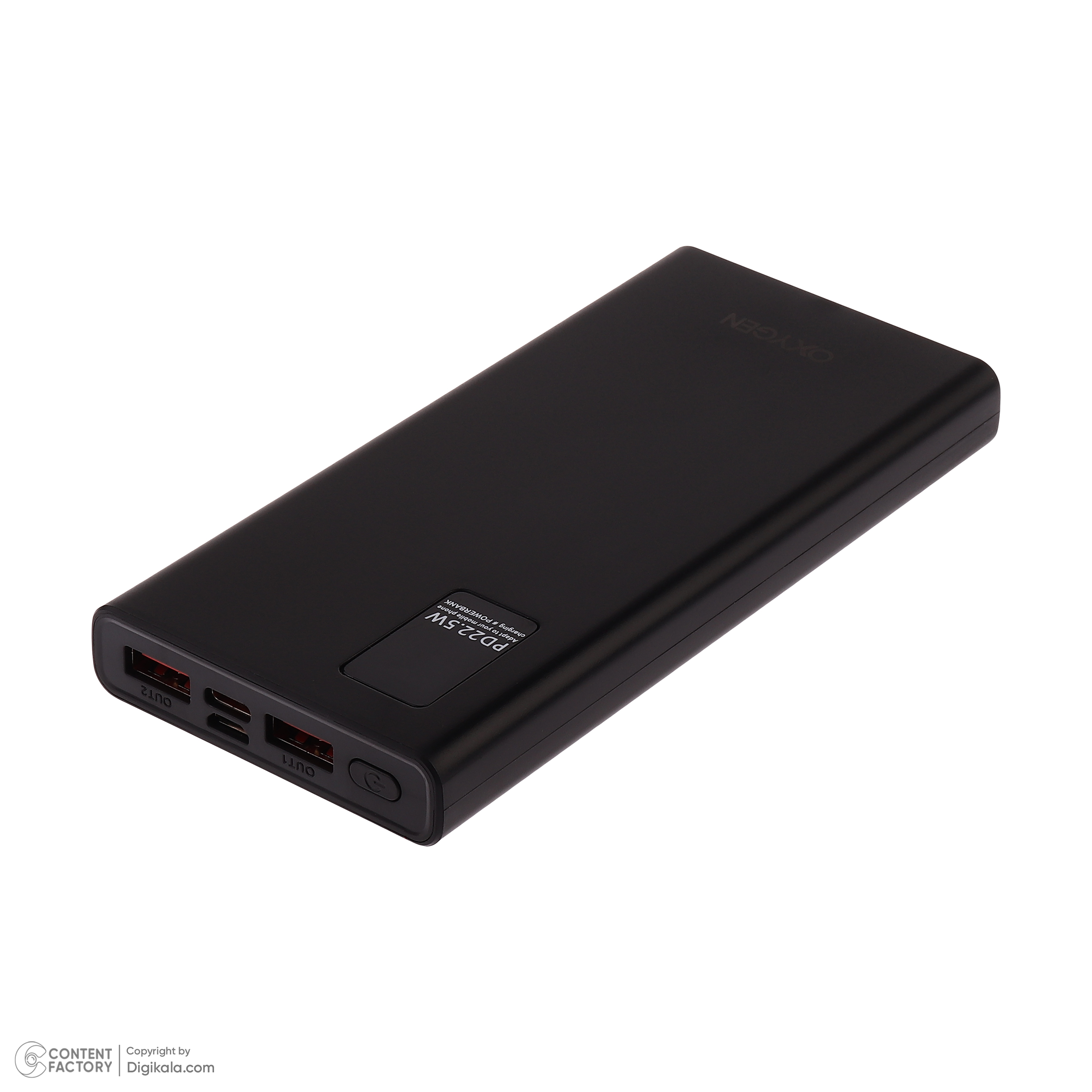 پاوربانک 22.5 وات اکسیژن مدل OX-10 ظرفیت 10000 میلیآمپر ساعت