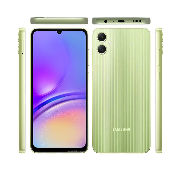 گوشی موبایل سامسونگ مدل Galaxy A05 دو سیم کارت ظرفیت 128 گیگابایت و رم 6 گیگابایت به همراه شارژر سامسونگ