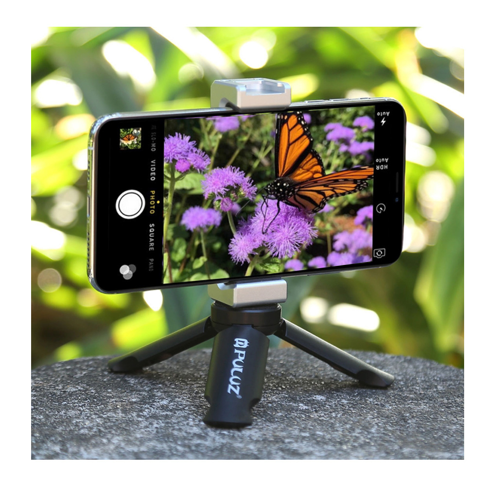 سه پایه نگهدارنده گوشی موبایل پلوز مدل Aluminum Alloy Clamp