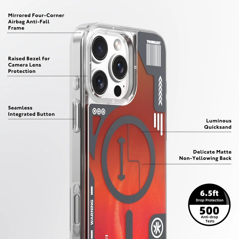 کاور یانگ کیت مدل illusion Magsafe 002 مناسب برای گوشی موبایل اپل iPhone 16 Pro Max