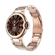 ساعت هوشمند مدل ساعت هوشمند مدل AW28 دارای قابلیت های صفحه نمایش رنگی، صفحه نمایش لمسی، کنترل موسیقی (Music Player)، کنترل سطح اکسیژن خون، قابلیت مکالمه از طریق بلوتوث، قابلیت تغییر طرح ساعت، بند فلز