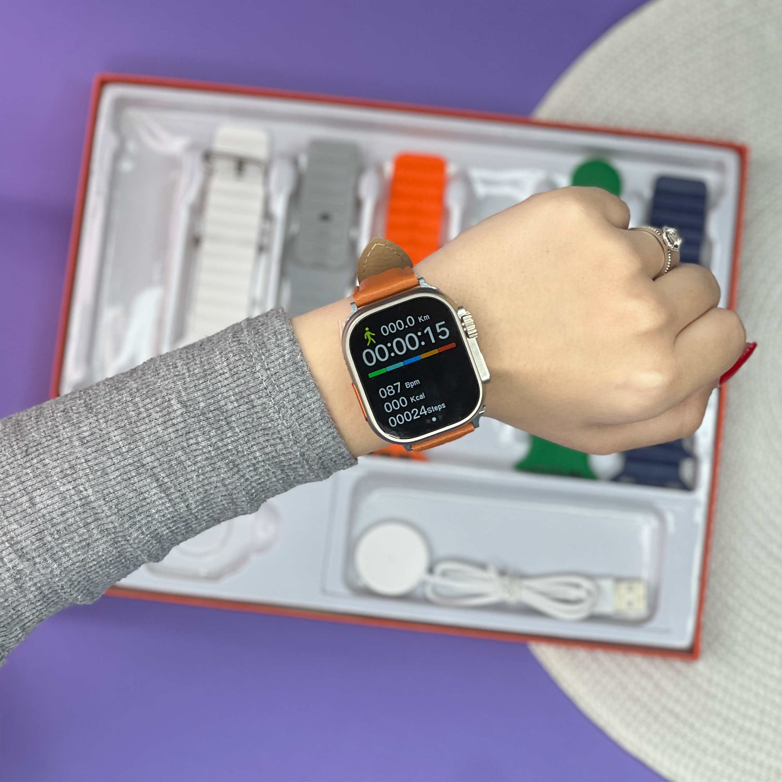 ساعت هوشمند مدل 9kw Ultra