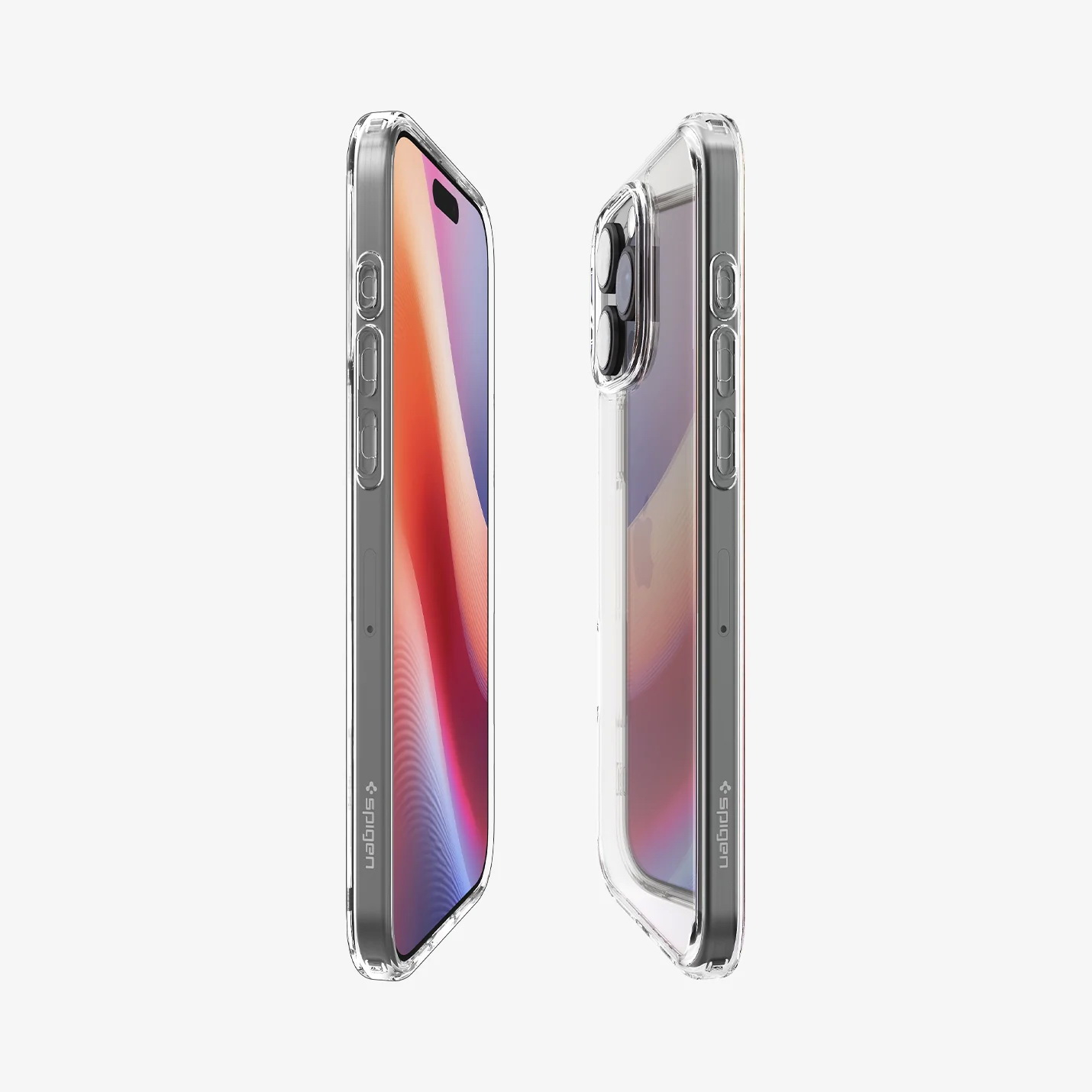 کاور اسپیگن مدل ultra hybrid clear مناسب برای گوشی موبایل اپل iphone 16pro