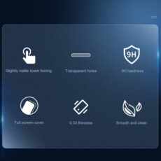 محافظ صفحه نمایش مات بوف مدل 5D Matte Pro مناسب برای گوشی موبایل اپل iPhone 15