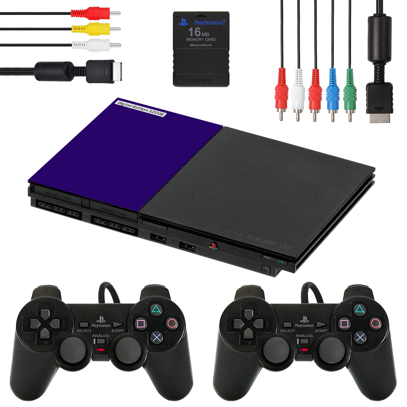کنسول بازی مدل PlayStation 2 Digital Premium FE ظرفیت 320گیگابایت