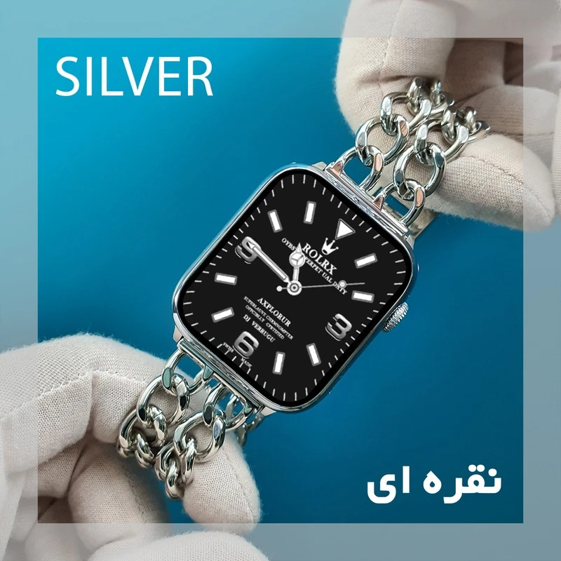 ساعت هوشمند 46 میلی متری کیکیویر مدل Ks33 با بند فلزی