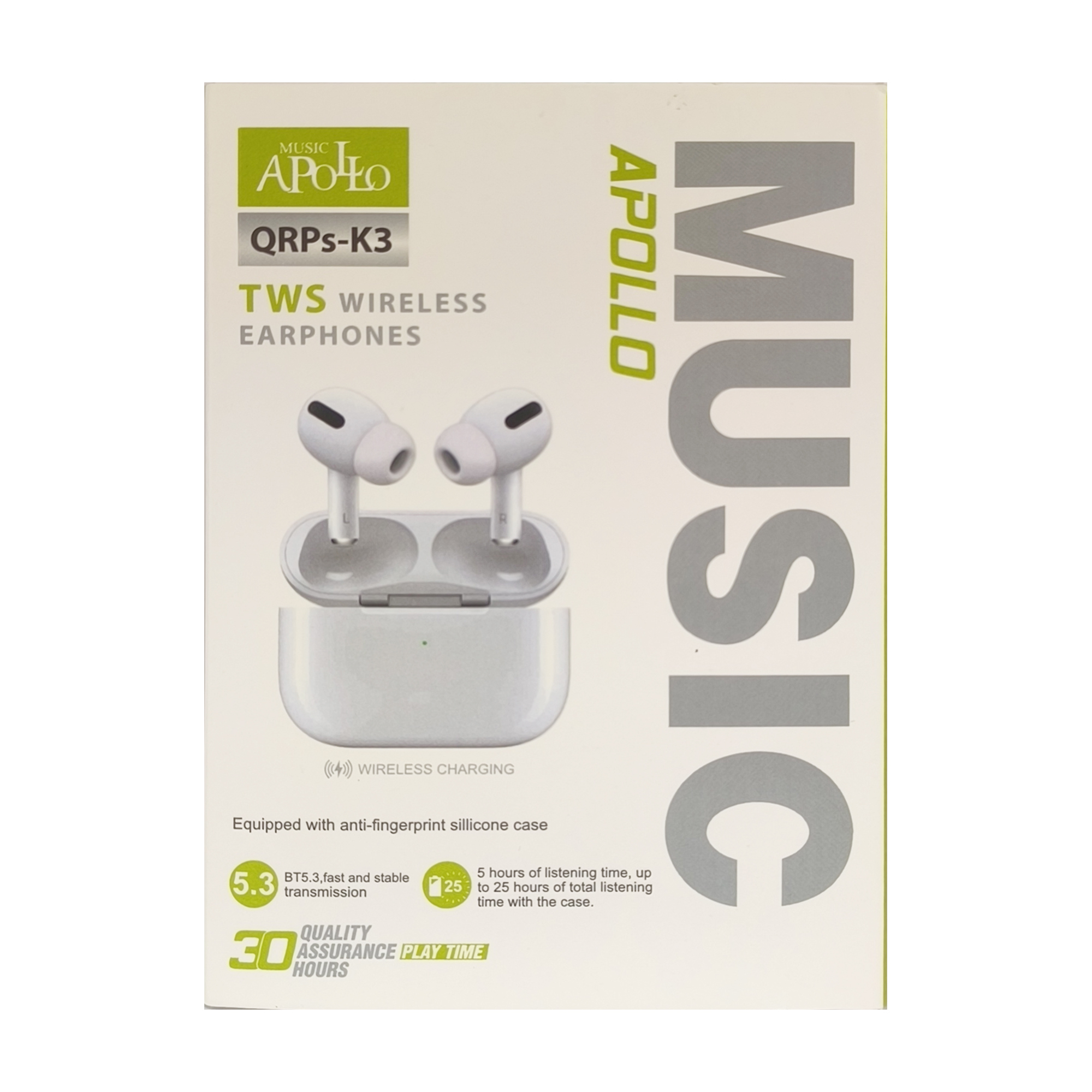 هدست بلوتوثی موزیک آپولو مدل QRP/K3PRO