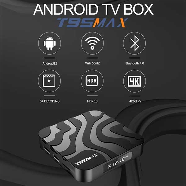 اندروید باکس مدل T95 Max 4/64GB