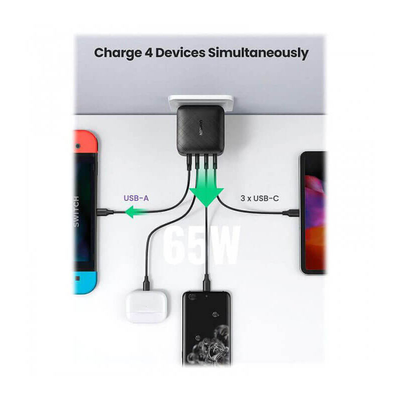 شارژر یوگرین مدل CD224 - 70819