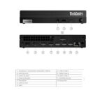 کامپیوتر کوچک لنوو مدل ThinkCenter m70Q با ظرفیت 256 گیگابایت