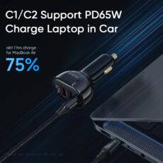 شارژر فندکی 128 وات مک دودو مدل PD128W 2C1U