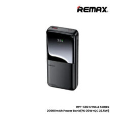پاوربانک ریمکس مدل prp 680 ظرفیت ۲۰۰۰۰ میلی آمپر ساعت