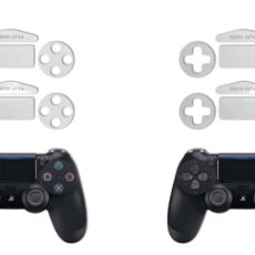 برچسب ماهوت مدلMetallic White مناسب برای کنسول بازی PS4 Pro