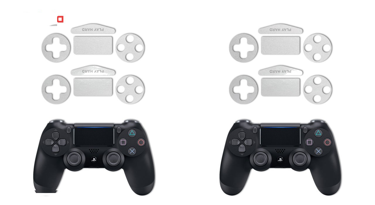 برچسب ماهوت مدلMetallic White مناسب برای کنسول بازی PS4 Pro